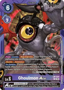 Ghoulmon ACE [LM-044] (Limited Card Pack) [World Convergence] - Image 1