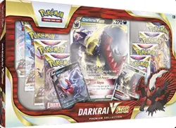 Pokemon TCG Darkrai VSTAR Premium Collection Box 8 Booster Packs - Image 1