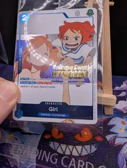 Girl P-096 (Nami) OP14 Release Event Winner - One Piece TCG English Sealed Promo - Image 3