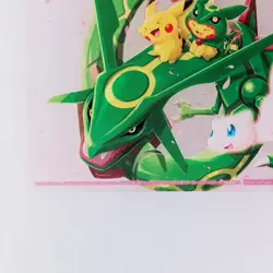 Rayquaza Mew Snorlax Pikachu Pokemon Center Tokyo Clear Card From Japan - Image 4