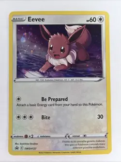 Eevee SWSH127 SWSH: Sword & Shield Black Star Promo Pokemon Card - Image 1