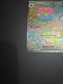 Pokemon TCG Venusaur EX Scarlet & Violet 151 Card 198/165 English NM SIR Rare💥 - Image 2