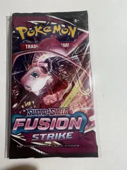 New Fusion Strike Sword & Shield Pokemon TCG Factory Sealed Booster Pack SWSH - Image 1