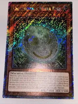 Chronomaly Nebra Disk 1st Edition Platinum Secret Rare RA04-EN213 Yu-Gi-Oh! - Image 1