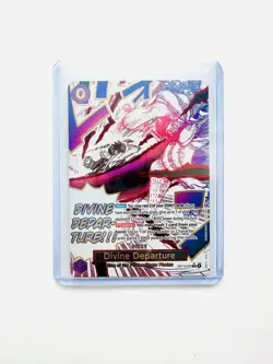 Divine Departure Alternate Art OP13-076 - One Piece Carrying On His Will - NM - Image 3