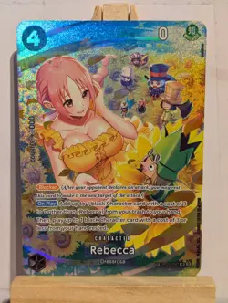 Rebecca High Quality Custom Card Textured One Piece Card Game OP05-091 - Image 1