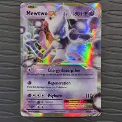 Mewtwo EX 52/108 XY Evolutions Ultra Rare Pokemon Card - Image 1