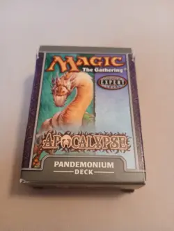 Magic The Gathering Apocalypse Pandemonium Deck Empty No Mtg Cards - Image 1