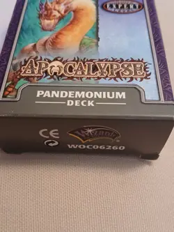 Magic The Gathering Apocalypse Pandemonium Deck Empty No Mtg Cards - Image 4