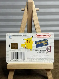 Nintendo Blockbuster Video Pokemon Snap Station Bulbasaur 1999 Collectible Card - Image 2