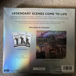 Magic The Gathering Final Fantasy XV Scene Box Camp Comrades box warn - sealed - Image 2