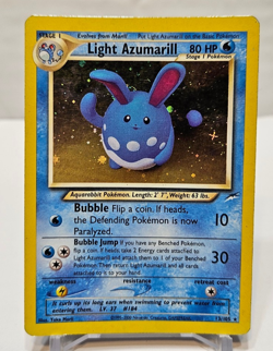 Light Azumarill 13/105 Holo Rare Unlimited Neo Destiny Pokemon 828 - Image 1