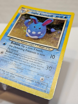 Light Azumarill 13/105 Holo Rare Unlimited Neo Destiny Pokemon 828 - Image 2