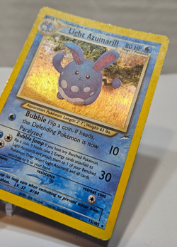 Light Azumarill 13/105 Holo Rare Unlimited Neo Destiny Pokemon 828 - Image 3