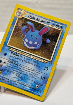 Light Azumarill 13/105 Holo Rare Unlimited Neo Destiny Pokemon 828 - Image 4