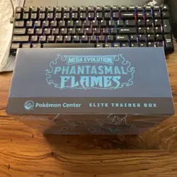 Phantasmal Flames TCG Pokemon Center Exclusive Elite Trainer Box ETB - Image 3