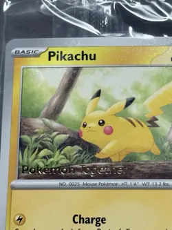 Pikachu Eevee 025/165 133/165 Pokemon Together 151 Poke Post Promo Master NM - M - Image 5