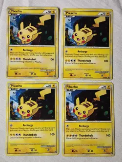 Played Pikachu - Holo #HGSS03 Heartgold & Soulsilver Promo Pokemon TCG - Image 1