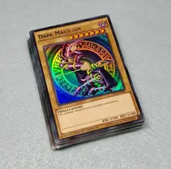 Yugioh Complete Yami Yugi Deck Dark Magician Slifer the Sky Drag **HOT** + Bonus - Image 1