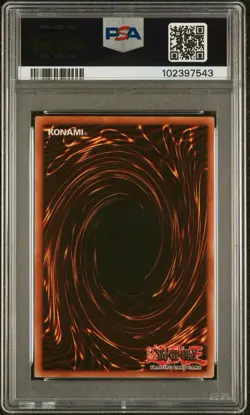 2002 Yu-Gi-Oh! Black Illusion Ritual Magic Ruler MRL 1st Edition Super PSA 9 - Image 2