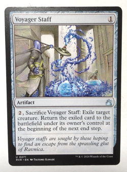 Voyager Staff 271 Ravnica Remastered MTG Magic the Gathering NEAR MINT NM - Image 1