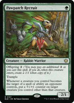 MTG Pawpatch Recruit - 187 / English / Near Mint - Image 1