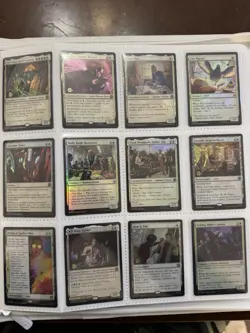 Full Set Base Foil MTG Spiderman - Image 1