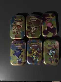 Pokemon Scarlet & Violet 151 Mini Tins X6 Sealed New - Image 1