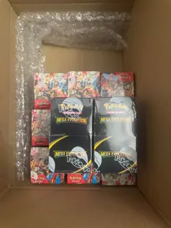 Pokemon TCG Mega Evolution Half Booster Box 18 Packs Factory Sealed 🌟 - Image 2