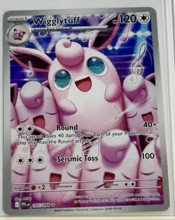 Pokemon Phantasmal Flames PFL EN Wigglytuff - 105/094 IR NM - Image 1