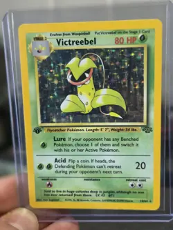 1999 Pokemon Jungle 1ST EDITION Victreebel 14/64 Holo Rare LP - Image 1