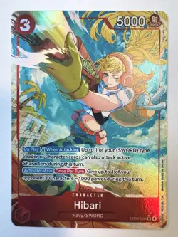 Hibari (Alternate Art) EB03-008 Extra Booster: One Piece Heroines Edition Foil - Image 1