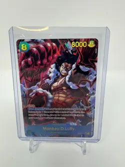 Monkey.D.Luffy OP11-118 Alt Art A Fist of Divine Speed English One Piece - Image 4