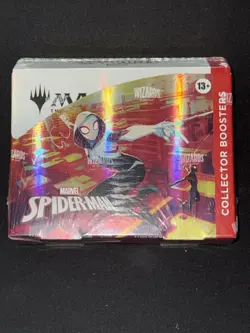 Magic the Gathering Universes Beyond Spider-Man Collector Booster Box NEW SEALED - Image 1