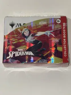 Magic the Gathering Universes Beyond Spider-Man Collector Booster Box NEW SEALED - Image 2