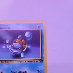 Pokemon Card - Squirtle Team Rocket 68/82 Common 1st Edition - Image 2
