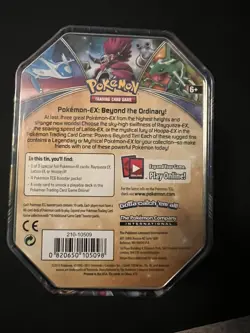 Pokemon TCG - Power Beyond Rayquaza Ex Tin - 2015 - Sealed! VERY RARE! - Image 2