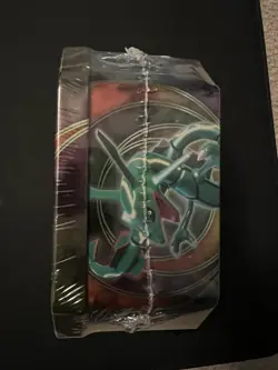 Pokemon TCG - Power Beyond Rayquaza Ex Tin - 2015 - Sealed! VERY RARE! - Image 4