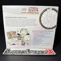 Pokemon TCG Sword & Shield Brilliant Stars Elite Trainer Box SEALED - FAST SHIP - Image 4