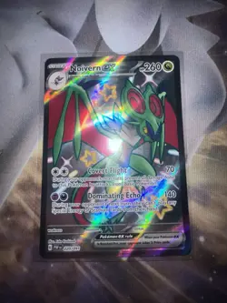 Pokemon Cards Noivern ex 220/091 Paldean Fates Shiny Ultra Rare NM - Image 1
