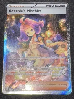 ACEROLA'S MISCHIEF - SIR - 183/132⚡MEGA EVOLUTION - MEG⚡POKEMON ENGLISH - Image 2