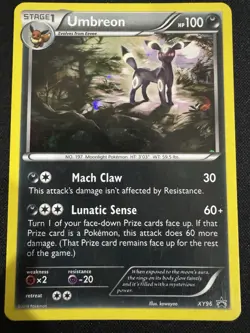 Pokemon - Umbreon - XY96 - XY Black Star Promo - Holo Rare - LP - Image 1