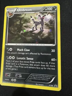 Pokemon - Umbreon - XY96 - XY Black Star Promo - Holo Rare - LP - Image 2