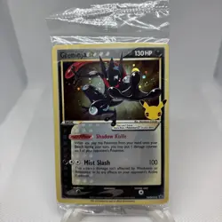 Pokemon Greninja SWSH144 Celebrations Black Star Promo Cosmic Swirl, Sealed. - Image 1