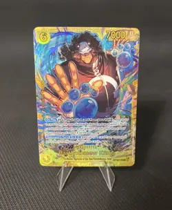 Bartholomew Kuma OP12-119 SEC Legacy of the Master Foil One Piece CCG - Image 1