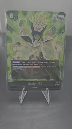DBS Dragon Ball Fusion World FS03-10 Broly SR Trading Card - Image 2