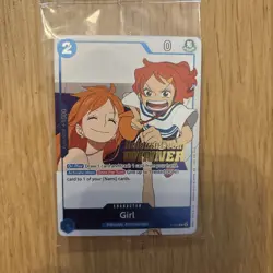 Girl (OP14 Release Event Winner) - One Piece Promotion Cards (OP-PR) - Image 1
