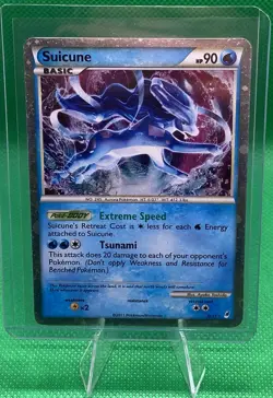 Suicune (Shiny) - Call of Legends (CL) HoloFoil Pokemon Trading Card SL11 Rare - Image 1