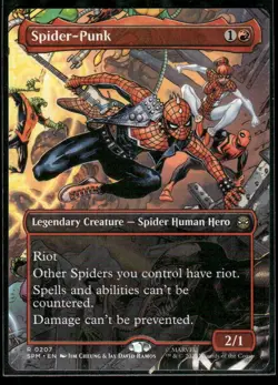 Spider-Punk (0207) (Borderless) Marvel's Spider-Man Regular - Image 1