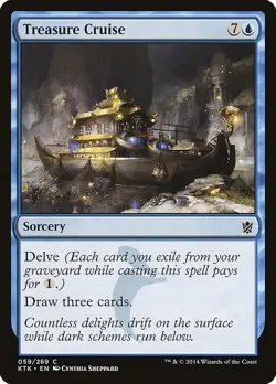 MTG Foil - Treasure Cruise - 59 / NM / English - Image 1